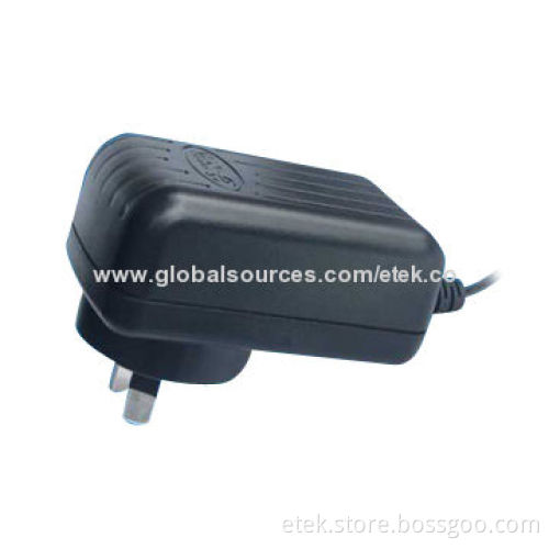18W 24V/3.0A Output Adapter with 90-264V Input for SMPS, PDA, Cameras, Portable Electrical Products